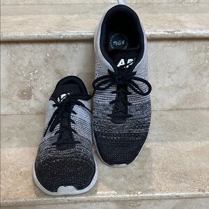 APL Men's TechLoom Pro Black Melange Sneakers - Size 10